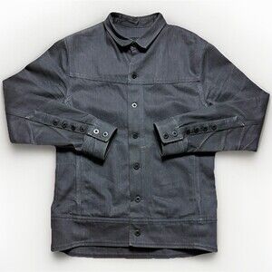 By Robert James Santos OG Commuter Japanese Denim Jean Biker Jacket Size 42 Mens